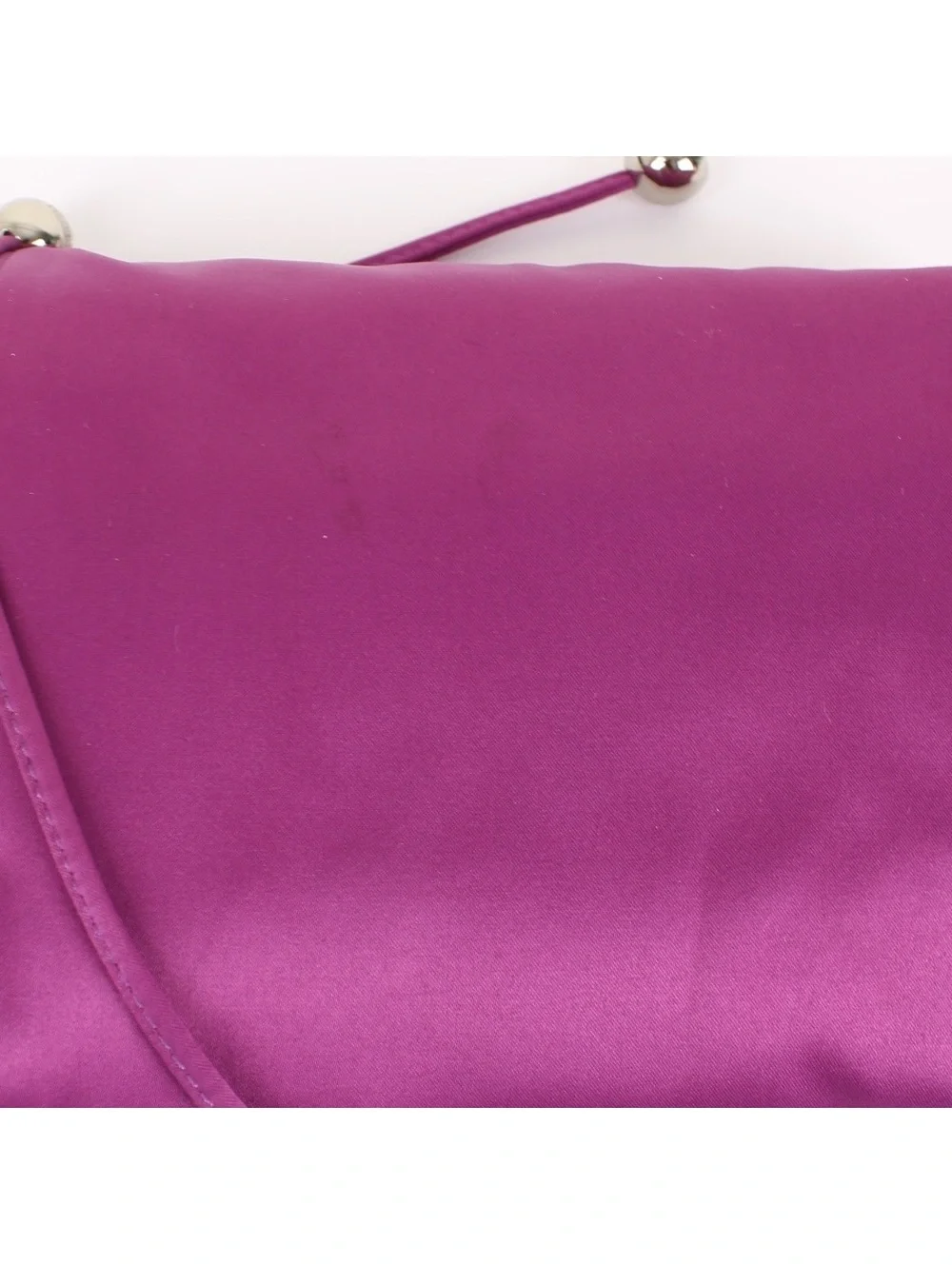 Coach Mulberry Satin Travel Jewelry Roll Organizer Case F66561